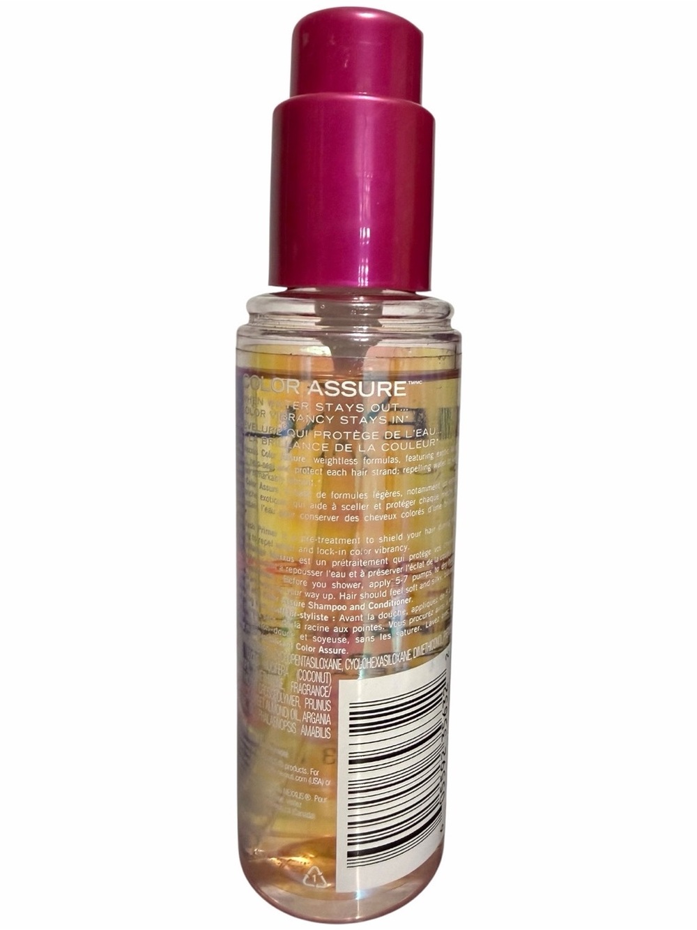 NEXXUS Color Assure Pre-Wash Primer ~ Weightless Oil Infused System 3.3 fl oz - Picture 2 of 2